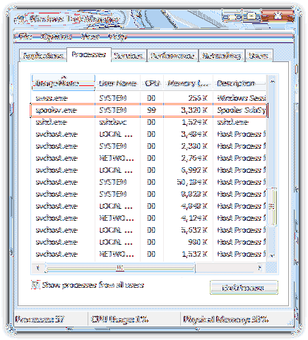 Remove Stuck Print Jobs or Fix High Spoolsv.exe CPU Usage