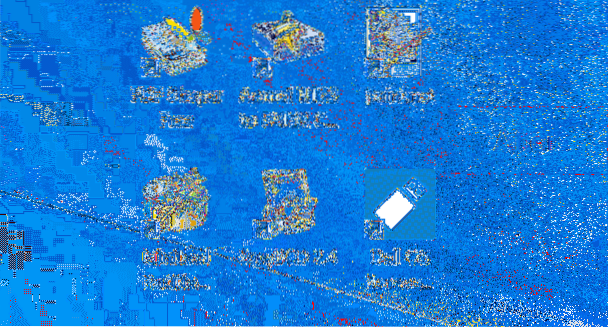 Remove Yellow and Blue Shield from icons easily in Windows 10