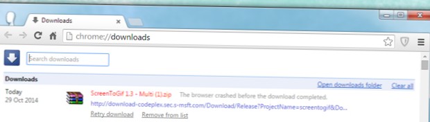 Reluați o descărcare Chrome eșuată de unde a rămas [Tutorial]