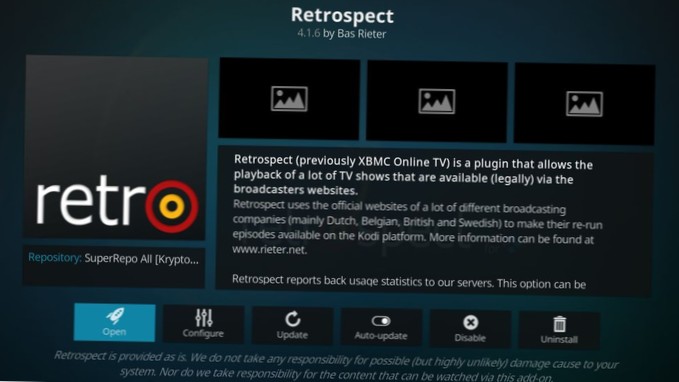 Rückblick Kodi Add-on So installieren und sehen Sie europäische TV-Inhalte auf Kodi