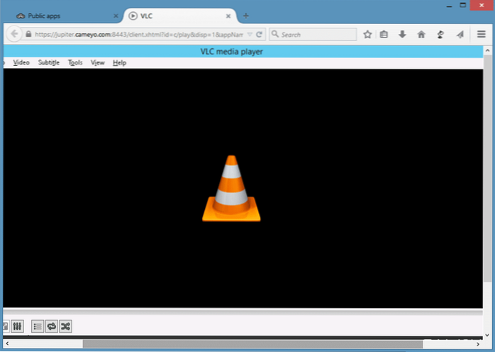 Run Your Favorite Programs From The Cloud Using Cameyo