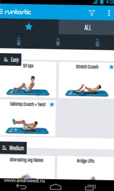 Runtastic Six Pack Abs Workout For Android