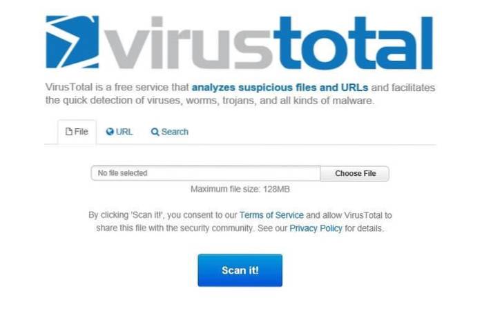 Scan Files For Virus Before Downloading Using VirusTotal Browser Extension