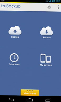 Planen Sie verschlüsselte Backups unter Android