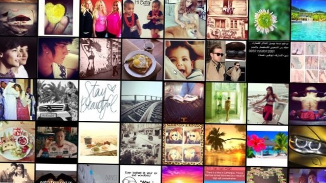 Screenstagram este un screensaver realizat dintr-o grilă foto Instagram