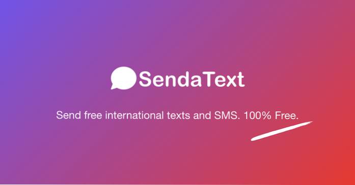 Envie SMS Instantâneo 100% GRATUITO para todo o mundo