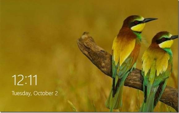 Indstil Bing-startside-billede som baggrund for låseskærm i Windows 8 ved hjælp af Bing My Lockscreen-appen