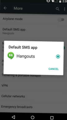Set The Default Launcher, SMS App, And Browser In Android Lollipop