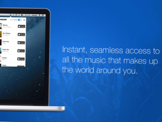 Shazam pentru Mac identifică muzica redată pe desktopul dvs. sau pe un dispozitiv din apropiere