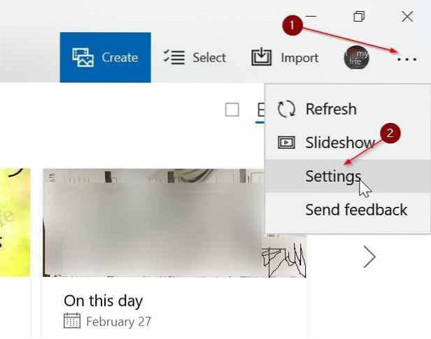 Show Or Hide OneDrive Images In Photos App In Windows 10