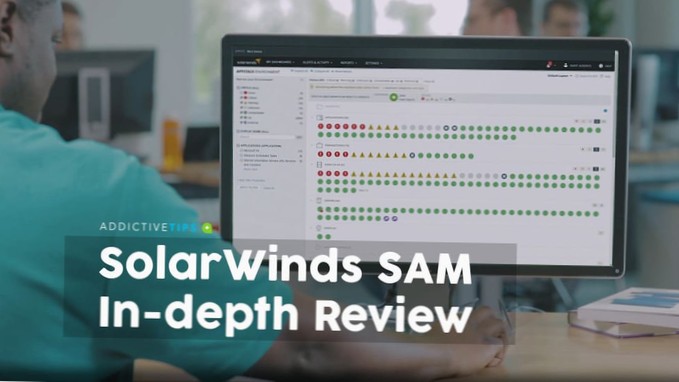 SolarWinds Server and Application Monitor In-Depth Review and Rating