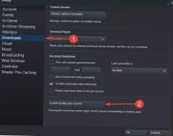Stahování ve službě Pomalu? Co je třeba udělat pro lepší rychlost stahování ve službě Steam