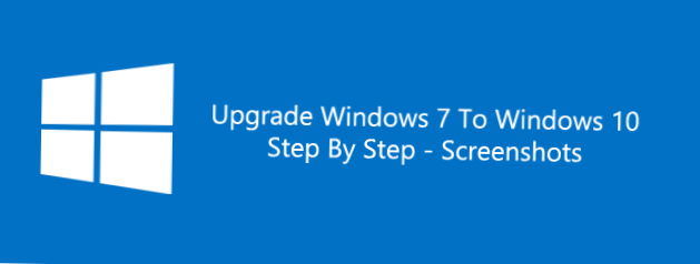 Proces aktualizacji krok po kroku z Windows 7 do Windows 10
