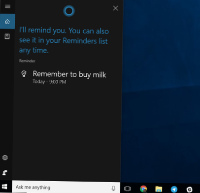 Synchronisieren Sie Windows 10-Erinnerungen mit Ihrem iPhone