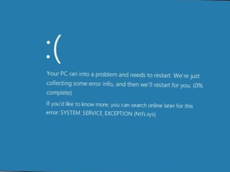 System Service Exception (BSOD Error) on Windows 10 - FIXED