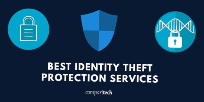 Cea mai bună 4 protecție împotriva furtului de identitate cu restaurare