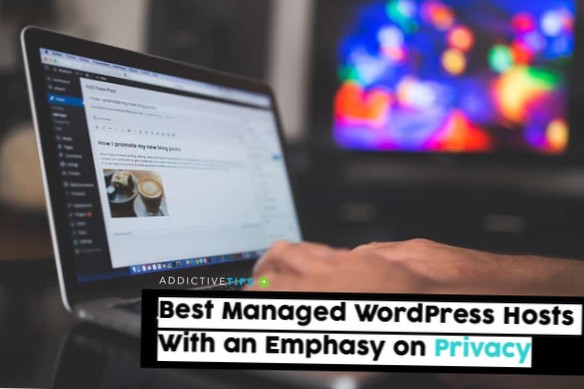 5 nejlépe spravovaných hostitelů WordPress, kteří upřednostňují soukromí