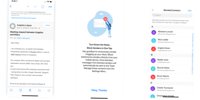 Die 7 besten E-Mail-Clients für iOS im Jahr 2019