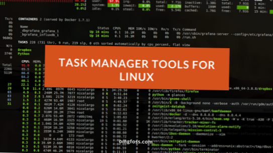 The 7 Best Task Manager Tools For Linux