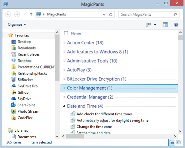 The Secret Mini God Mode In Windows 8