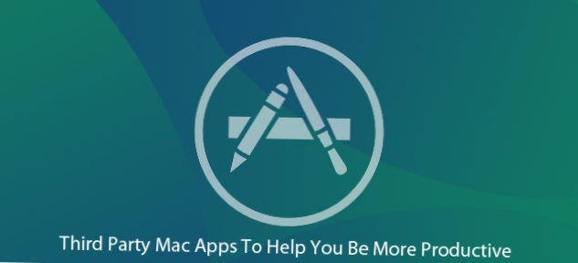Apps von Drittanbietern zur Steigerung der Produktivität unter Mac OS X