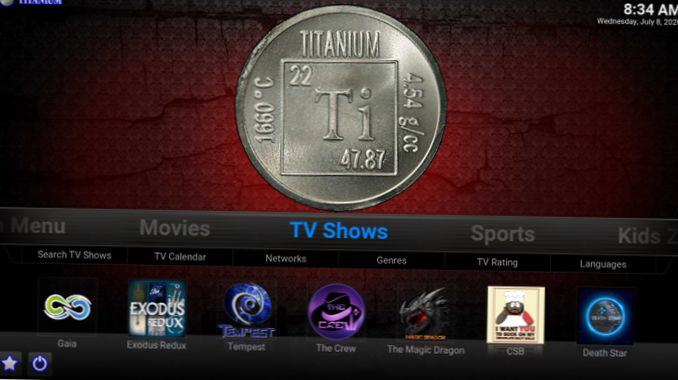 Titanium Kodi Build; How to Install Titanium on Kodi, the Right Way