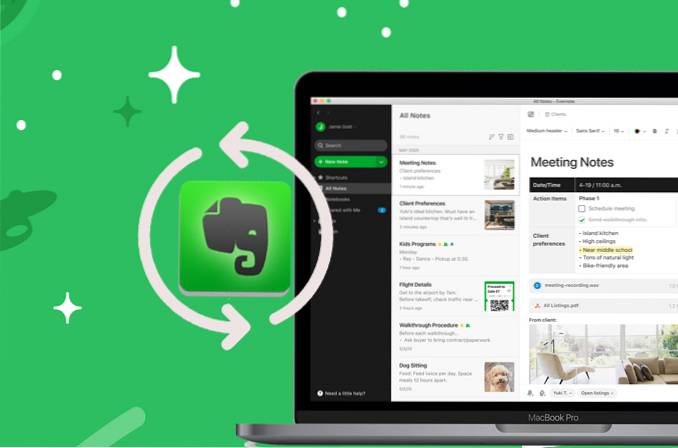 Top 10 beste alternatieven voor Evernote