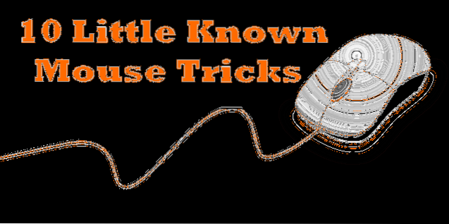 Top 10 Mus Tricks Du bör använda i Windows PC