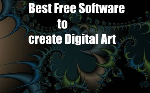 Top gratis online / offline software til oprettelse af digital kunst
