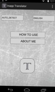 Traduci rapidamente fino a 45 lingue con il traduttore Inapp [Android]