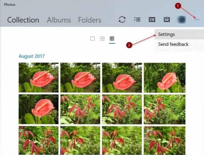 Utilizați roata mouse-ului pentru a mări și micșora aplicația Windows 10 Photos