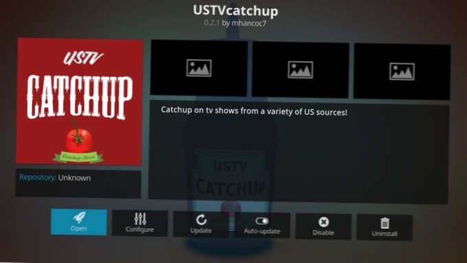 USTVcatchup Kodi Add-On - How to Install USTVcatchup On Kodi