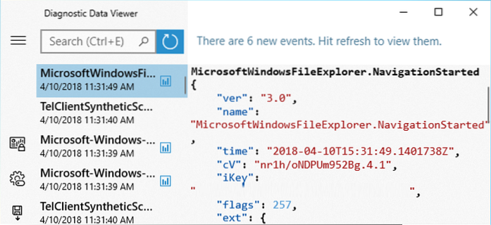 Vedeți datele pe care Windows 10 le trimite către Microsoft