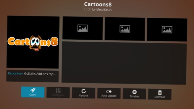 Klassische Cartoons auf Kodi ansehen Installieren Sie das Cartoons8 Kodi Add-on