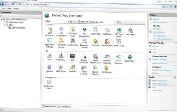 O que é IIS (Internet Information Services) ou Windows Web - IIS Alternatives