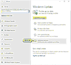 Windows 10 automaticky stahuje aktualizace na měřených připojeních