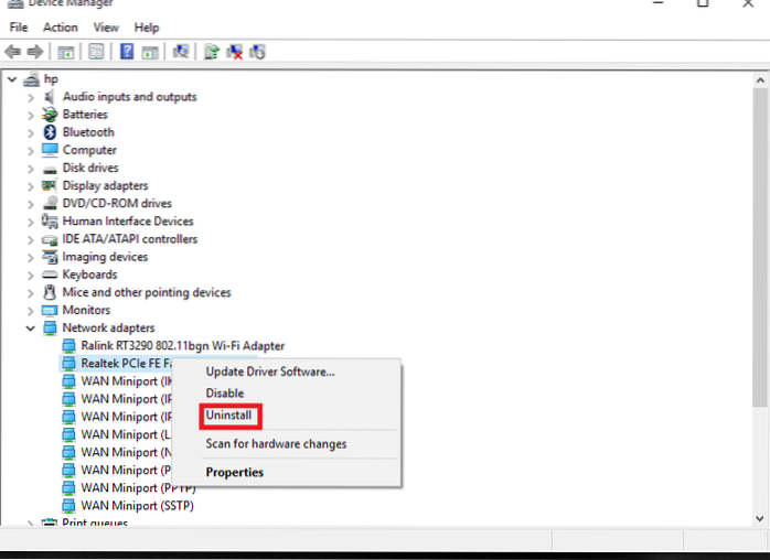 Windows 10 Disinstalla e blocca il problema che causa aggiornamenti e driver