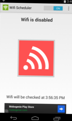 Wireless Manager risparmia la batteria disabilitando il WiFi quando è fuori portata [Android]