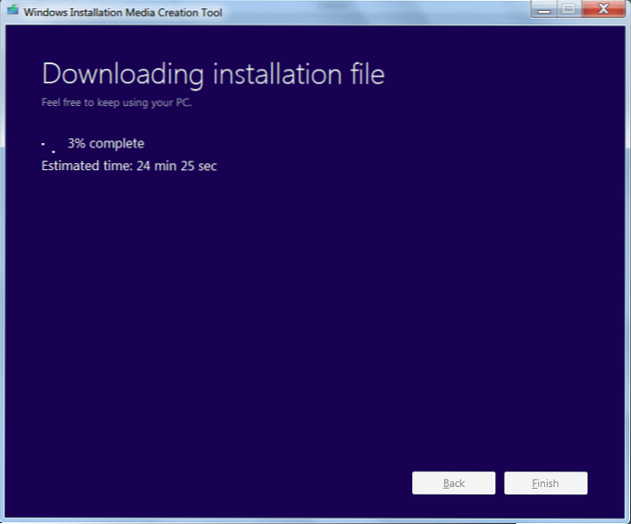 You Can Run Windows Installation Media Creation Tool On Windows 7