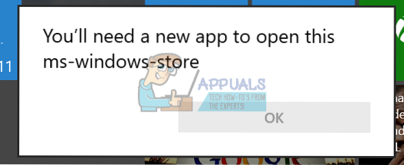 Du trenger en ny app for å åpne denne ms Windows Store-feilen i Windows 10 Fix
