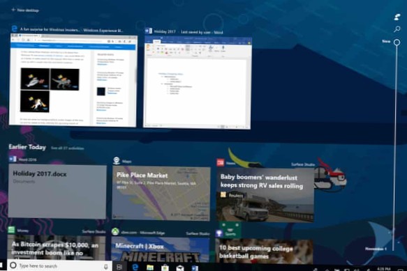 10 nowych funkcji w Windows 10 Spring Creators Update