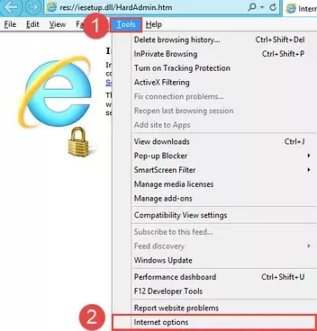 2 Ways To Download Files In Windows Server 2012 With HardAdmin Enabled