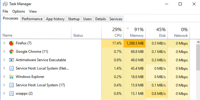 2 moduri de a reduce utilizarea / scurgerea memoriei Firefox