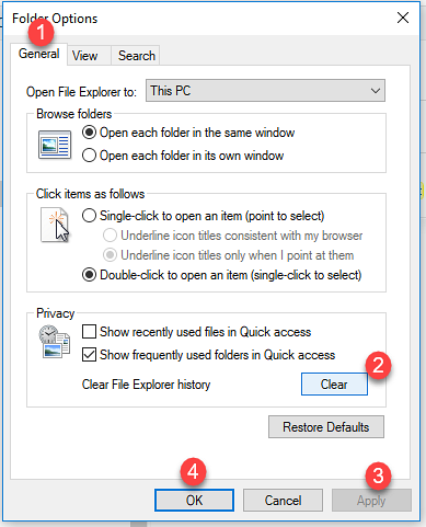 3 Ways To Delete Search History In File Explorer in Windows 10