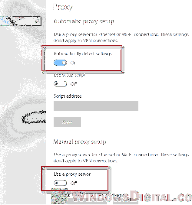 3 Ways to Disable Proxy Settings in Windows 10