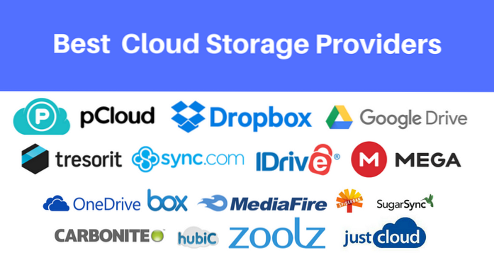 4 Other Online Storage Options That Are NOT Dropbox