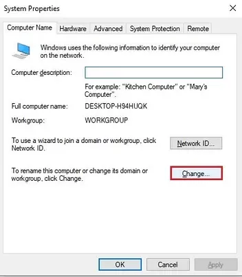 4 façons de changer le nom de l'ordinateur dans Windows 10 (local et distant)