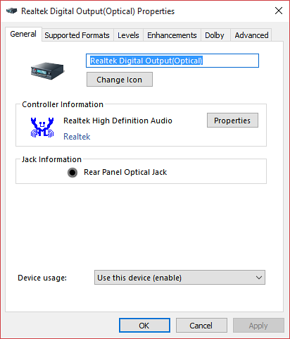 5.Correction du son surround 1 canal ne fonctionnant pas sous Windows 10