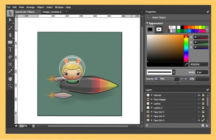 5 gratis Adobe Illustrator-alternatieven voor vectorafbeeldingen