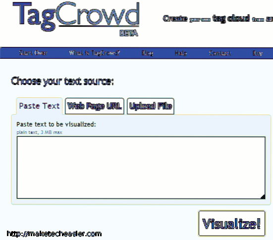 5 Online Tools To Create Tag Clouds
